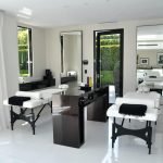 Cabina de masaje en un estilo moderno