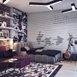 Habitación elegante para un niño.
