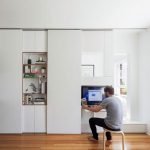 Gabinete en la cocina