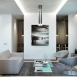 Apartamento en tonos grises