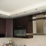 Techo de pladur en la cocina