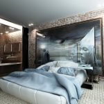 Dormitorio con baño
