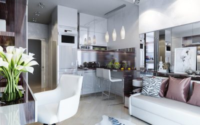 Estudio de diseño con una superficie de 29 metros cuadrados. m