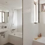 Espacio de zonificación en el baño