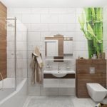 Azulejo de baño estampado