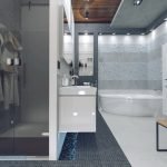 Baño de esquina