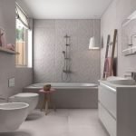 Heces cerca del baño