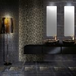 Iluminación oscura del baño