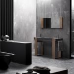 Baño estilo loft