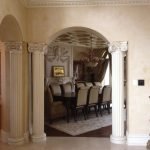 Columnas de yeso