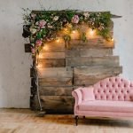 Decoración de tablas y guirnaldas