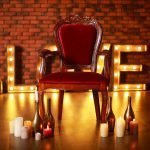 Letras en la pared
