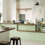 La combinación de madera y aceituna