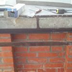 Cocine el marco debajo del primer paso