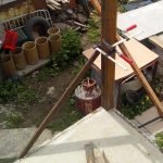 Para el trabajo utilizamos abrazaderas
