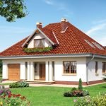 Casa con penthouse bajo techo pent