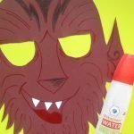 Pega los dientes del papel