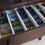 Corbatas en un cajón