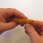 Luego gira el tubo