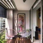Piso laminado marrón