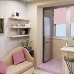 Balcón con sala