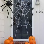Calabazas en el porche
