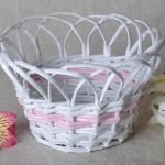 Caja de dulces blancos