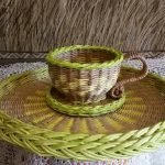 Copa y platillo