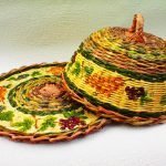 Azucarero de mimbre