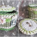 Cesta con tapa