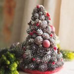Árbol de navidad con bolas