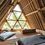 Dormitorio bajo techo