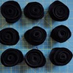 Hacemos la cantidad necesaria de rosas