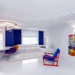 Muebles para el hogar azul