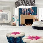 Habitacion con chimenea