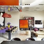 Decoración del hogar naranja