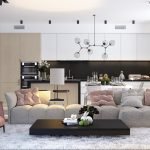 Cocina con sala