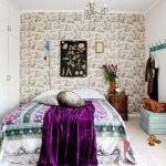 Colores brillantes en el dormitorio