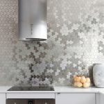 Patrón de mosaico espejo