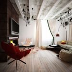 Sillones junto a la chimenea