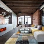 Biofireplace en el interior