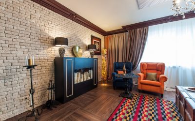 Imitación ladrillo para decoración de interiores