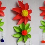 Volumen de flores de papel