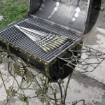 Barbacoa Forjada Barril