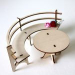 Contrachapado para muebles de muñecas