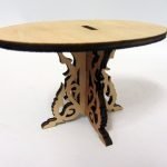 Muestra de mesa de contrachapado