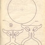 Mesa redonda de dibujo