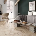 Parquet brillante en el dormitorio
