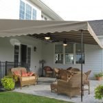 Toldo con soporte