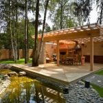 Gazebo con barbacoa